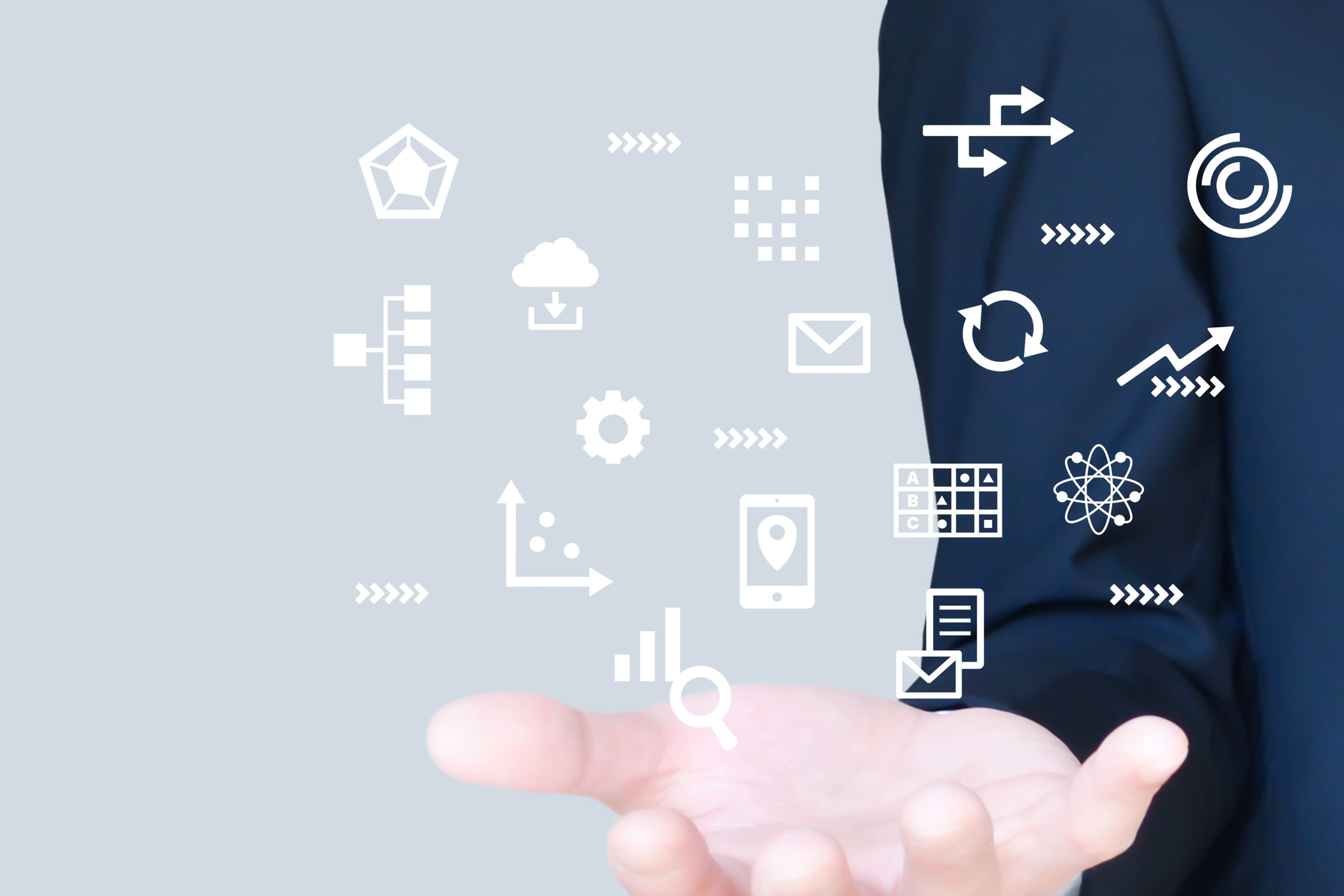 事務システムのイメージ